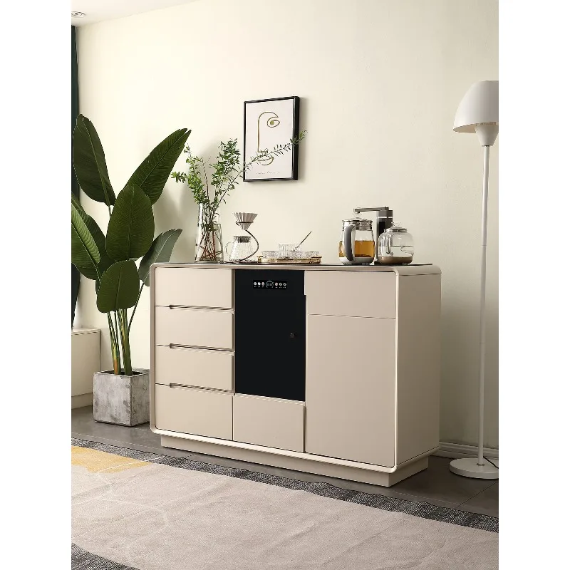 

Household smart tea brewing with refrigerator integrated cabinet Refrigerated frozen water dispenser