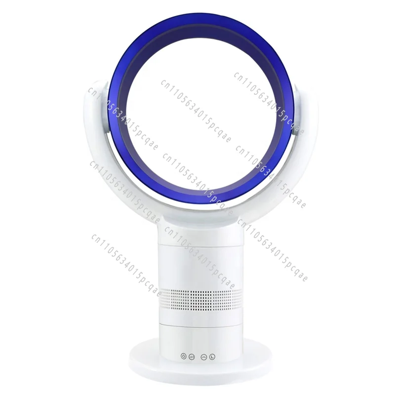 10-Speed Turbo Oscillating Air Cooler Portable Electric Bladeless Fan Digital Control Remote Home
