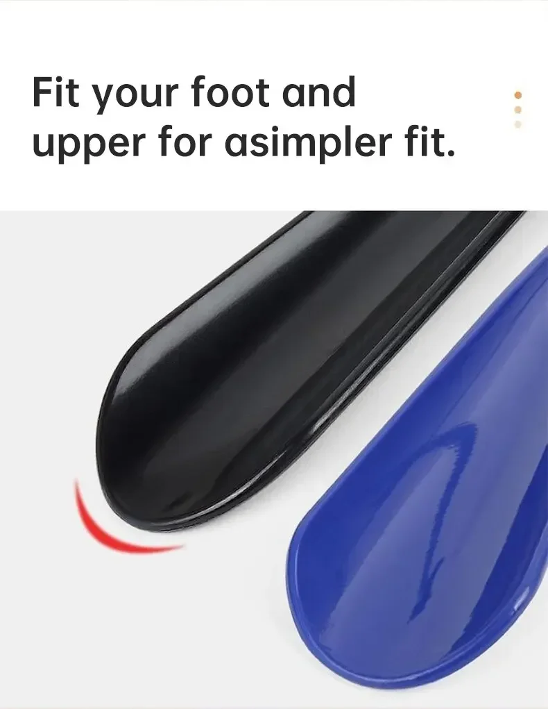 Extra Long Shoe Horns Black Plastic Shoe Horn Spoon Shape Shoehorn Shoe Lifter Flexible Shoe Lifter Shoes Accessorie shoe horn image 4