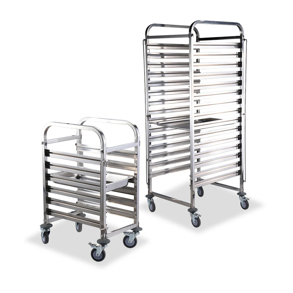 

RUITAI Multi-Layer Baking Tray Rack And GN Pan Cool Baking Trolley For Bakery Bakeware Food & Hotel Service Equipment