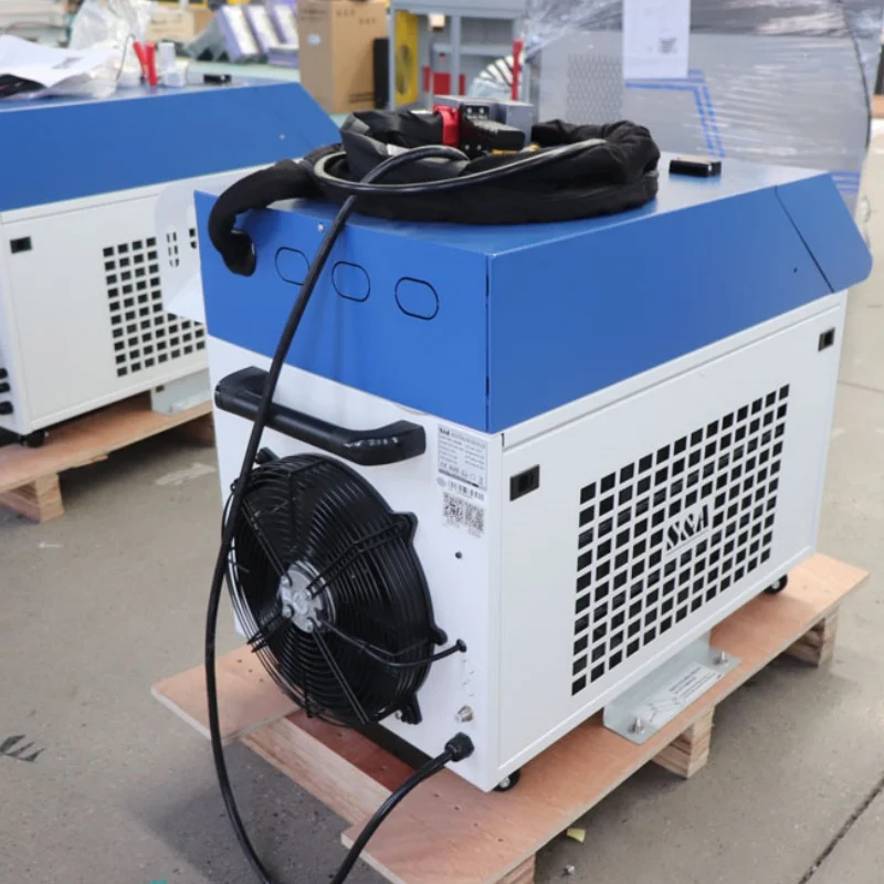 Pulsed 300W Surface Restoration Rust Paint Remover Laser Cleaning Machine Refurbish Wood Stairs Industry Laser Equipment