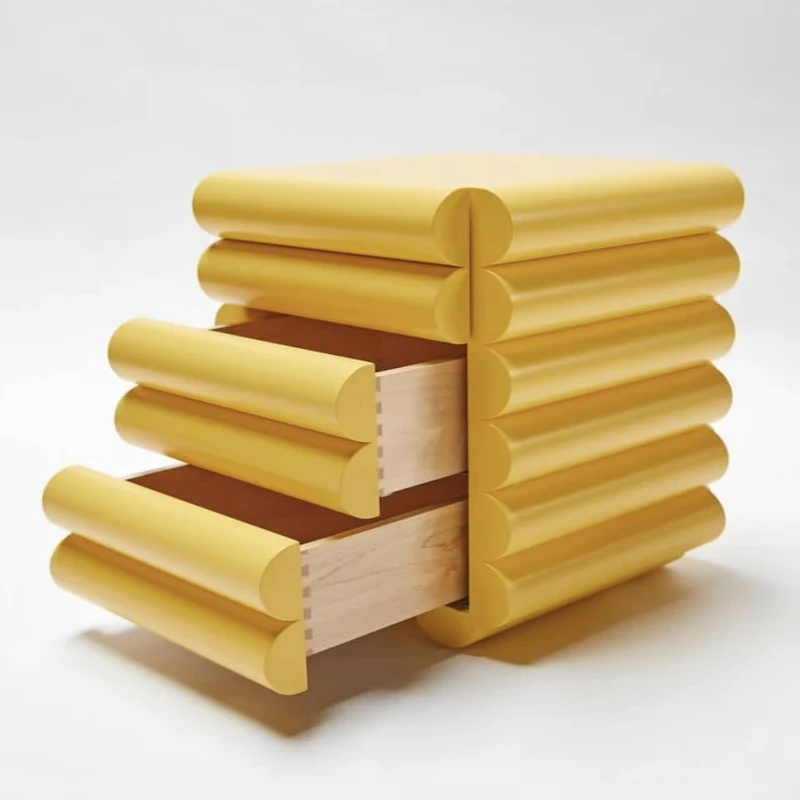 

Mini Modern Convertible Living Room TV Stand Sofa Side Table with Wardrobe Drawer Wooden Furniture