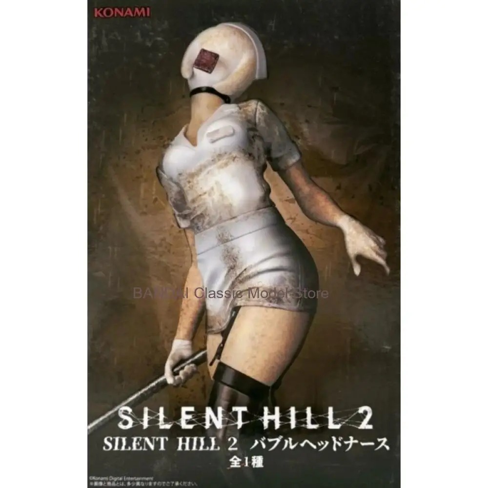 [Original Genuine] In Stock Konami Silent Hill 2 Red Pyramid Thing Bubble Head Nurse Anime Figure Model Collector Figurine Toys - view 2