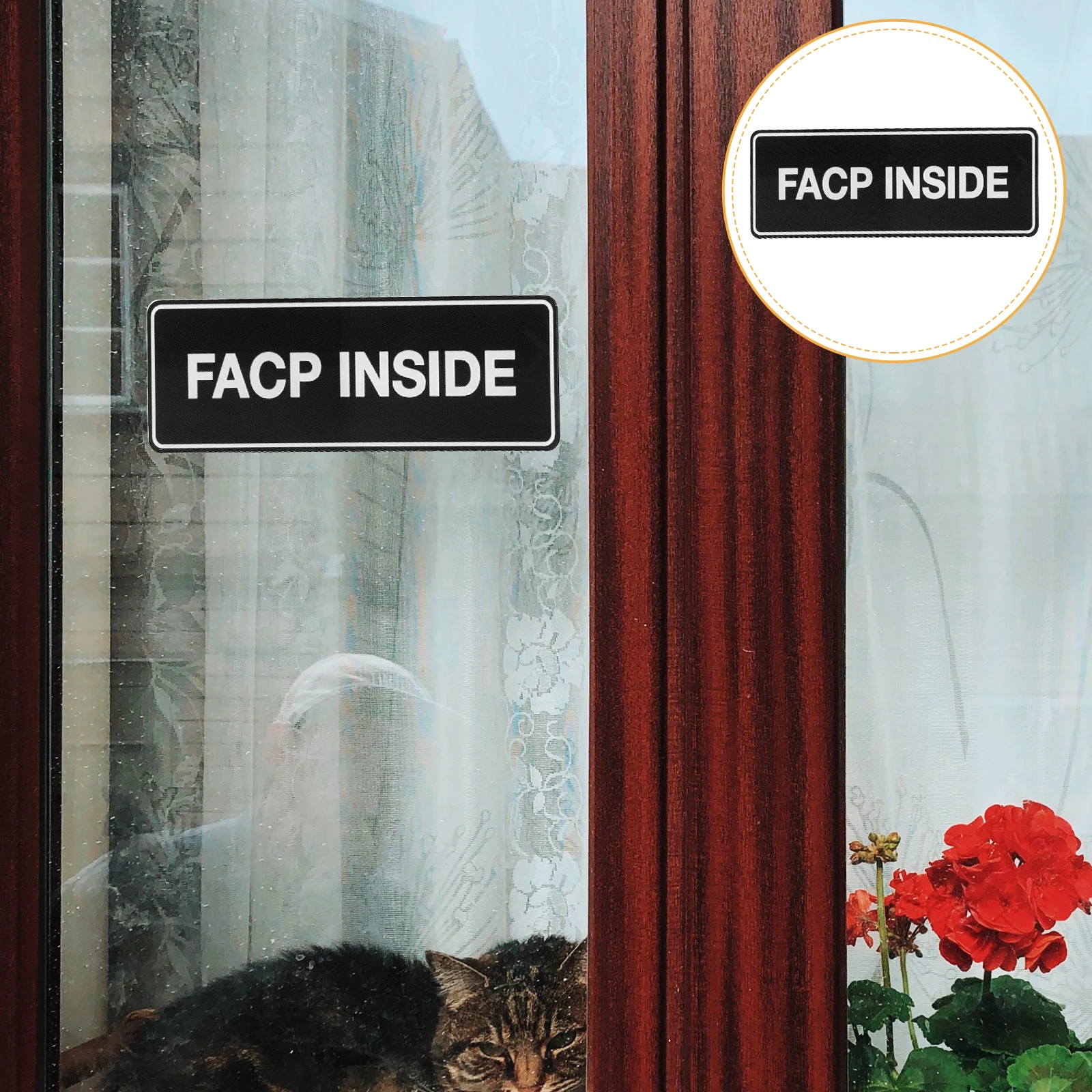 Fire Sign Action Point Emergency Label Alarming Sigh Small Call Stop Rural Factory Notice