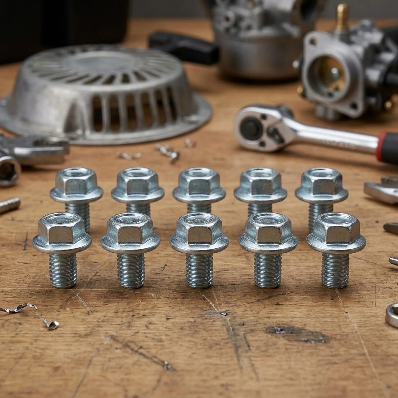 Replacement Bolt Recoil Starter Model For Honda GX140 for gx160 for gx200 GX240 for gx270 for gx340 Part 10pcs Kit Hot