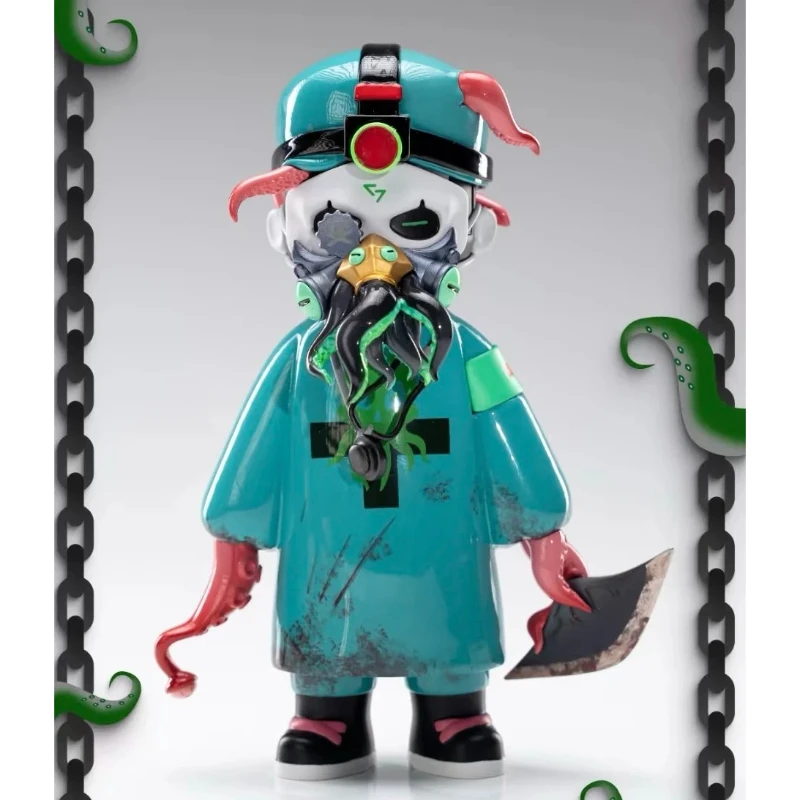 

Faceless Formless Raincoat Zombie Taoist Priest Blind Box Mechanical Core Ornament Collectible Toy Desktop Model Exquisite Gift