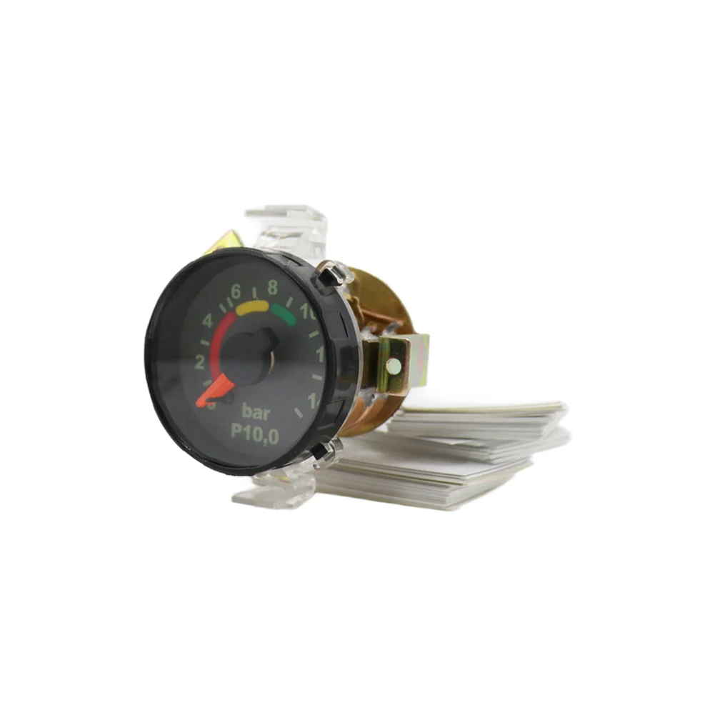 

Dual Pressure Gauge Iron Body 0-10 Bar Range 52mm for Mercedes Commercial Trucks 12/24V Mechanical Air System Monitor