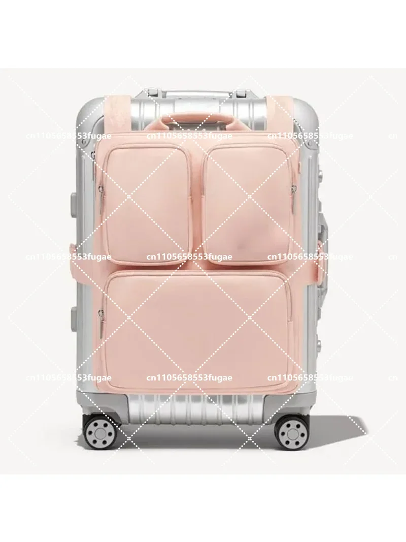 Large Capacity Travel Bag Multi-Functional Suitcase Storage Organizer with Hanging Design for Backpack