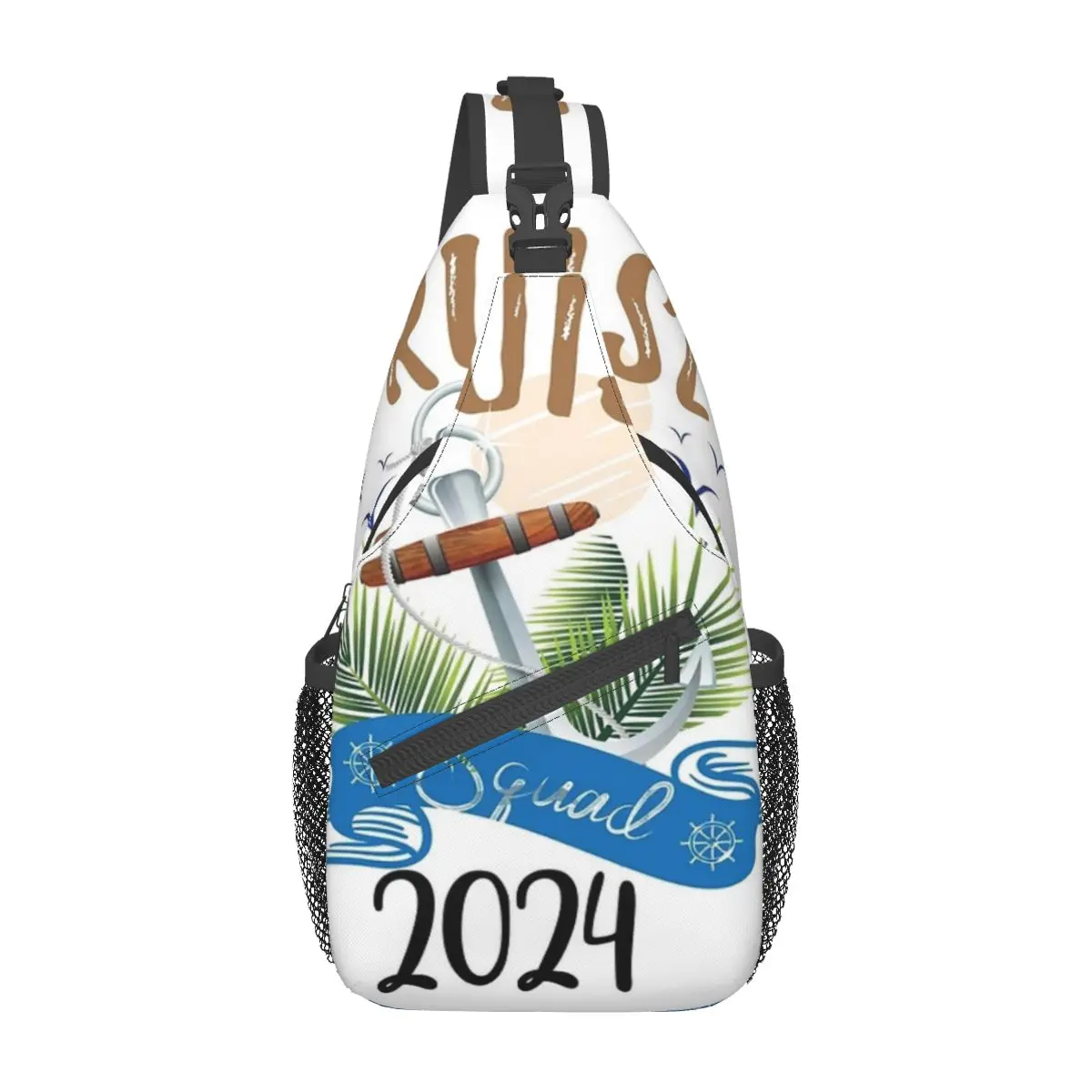 

Cruise Squad 2024 Group Gifts Vacation Family Chest Bag Personalized Durable Daily Nice gift Multi-Style