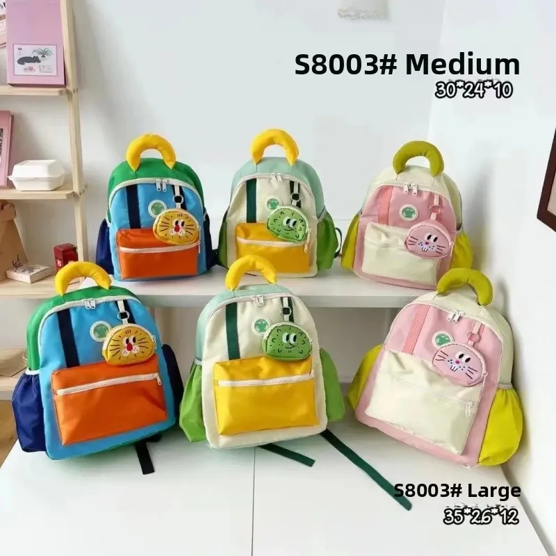 High Capacity Children's Backpack for Spring Outing And Study Trip Boys And Girls School Bag Ouvui Brand Waterproof Shoulder Bag