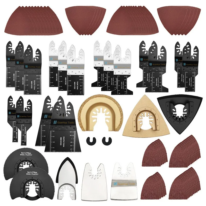 

87Pc Hybrid Universal Treasure Saw Blade Set Universal Treasure Swing Saw Blade Tool Accessories