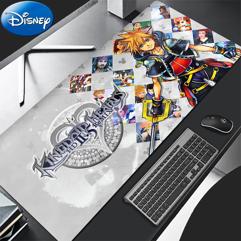 Mouse Pad Office Computer Anime Game HD Print Mousepad Laptop K-kingdom H-hearts Gamer Keyboard Pad PC Gaming Extended Desk Mat