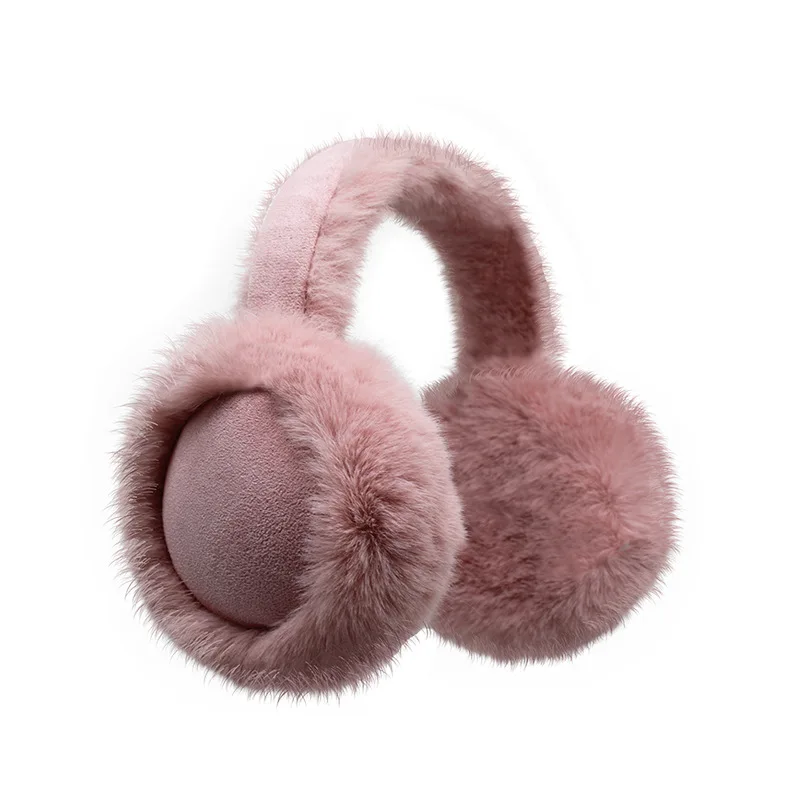 

Suede Plush Ear muffs Women in Winter Version with Plush insulation for Cycling Cold Resistant Ear Bags Ear Ear Covers Moisture