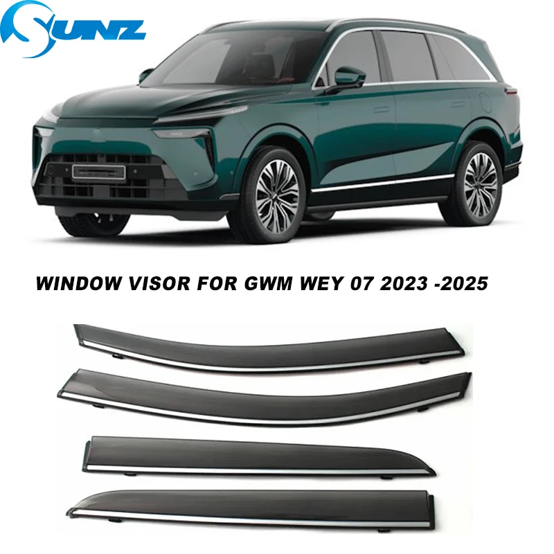 

Side Window Deflector For GWM Wey 07 2023 2024 2025 2026 Window Visor Sun Rain Protectors Guard