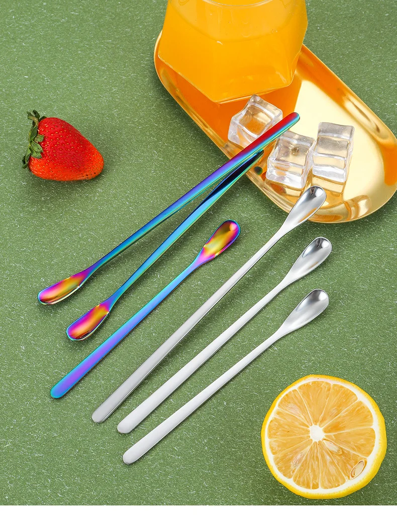 5pcs Stainless Steel Craft Spoons Perfect For Taking Out Craft Glitter, Mica Powder, Glitter, Etc A Practical And Convenient