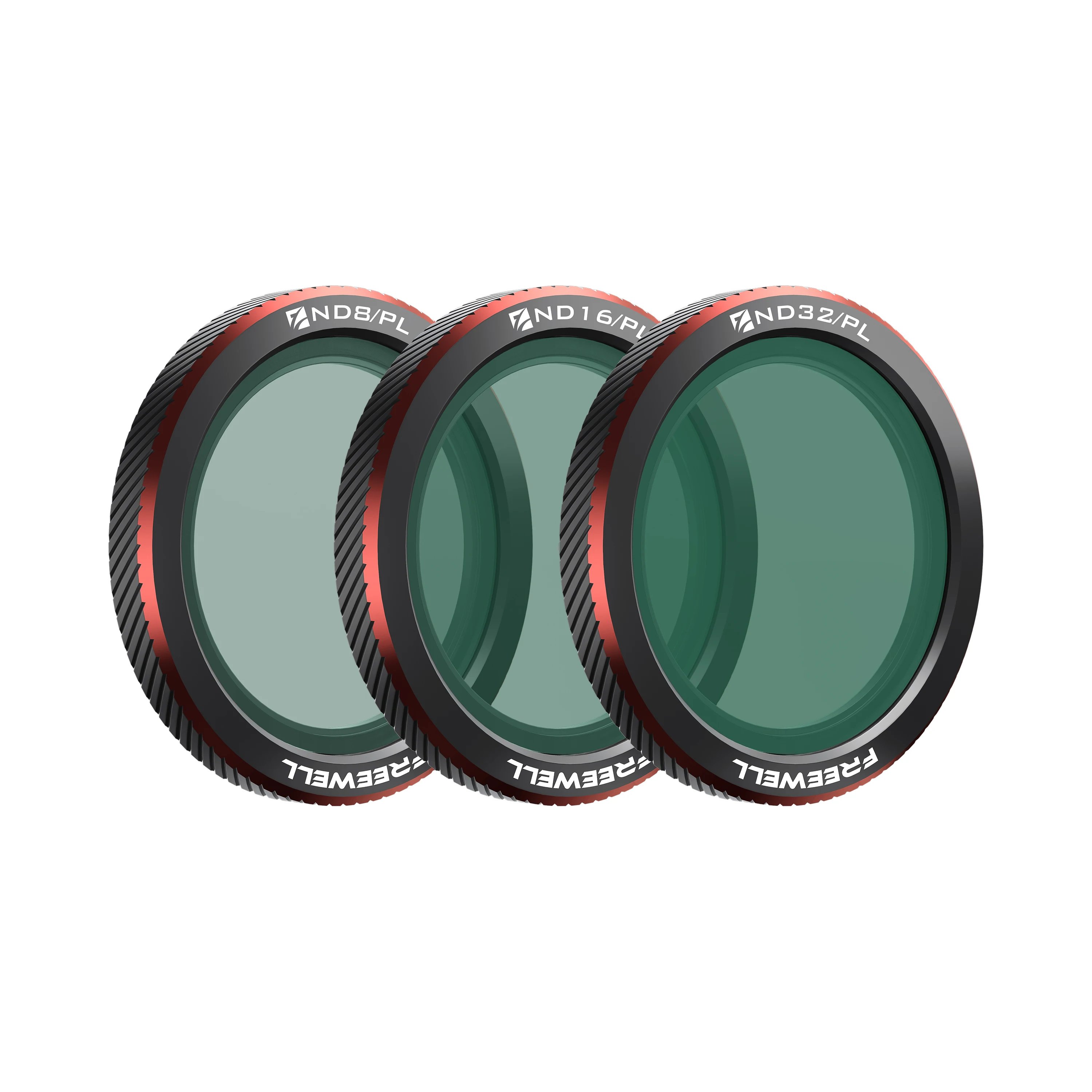 Freewell 3-pack magnetische filters compatibiliteit DJI Neo 2 Drones, ND, UV, CPL, ND/PL, Glow Mist 1/4 filter fotografieaccessoires