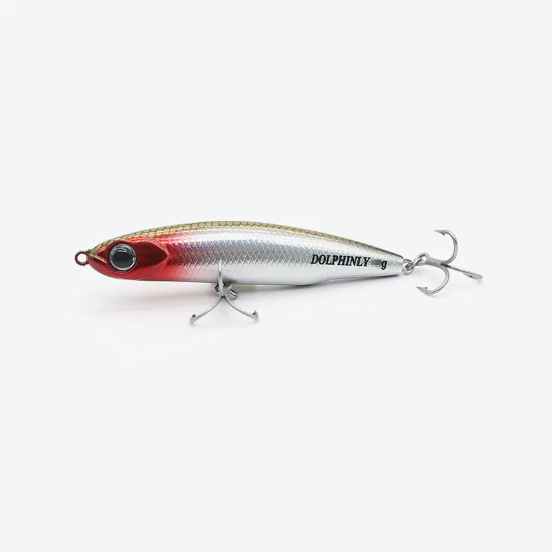 1 Stück 7,5cm 12g Micro Sinking Pencil Köder Vibrierender Kleiner Silberfisch-Köder zum Angeln auf Kleinen Schwarzbarschen und Süßwasser-Weißfisch – Detail 9