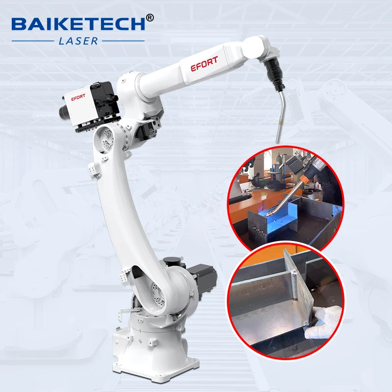Efort ARC12‑2000 Robotic Welding Workstation MIG Arc Welding for Carbon Steel Low‑Alloy Steel Galvanized Sheet,350 Air‑Cooled