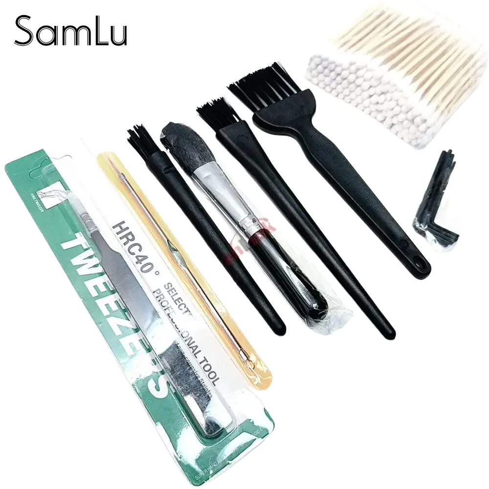 مجموعة تنظيف الألياف الضوئية - مسحات تنظيف الألياف الضوئية لمجموعة أدوات تنظيف جهاز الربط FTTH Fusion