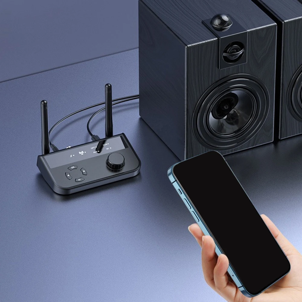 Receptor de música inalámbrico, adaptador de calidad de sonido 3d General, fibra 5,3, 5,3