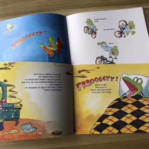 21 Books/Set I Can Read Froggy Kids Classical Story Children Early Education English Picture Storybook