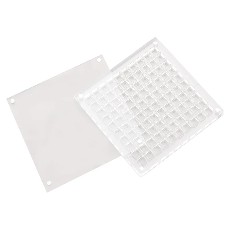 A47Z Acrylic Seashell Display Box Transparent Acrylic Seashell Storage Box Display Box(36 Grids)