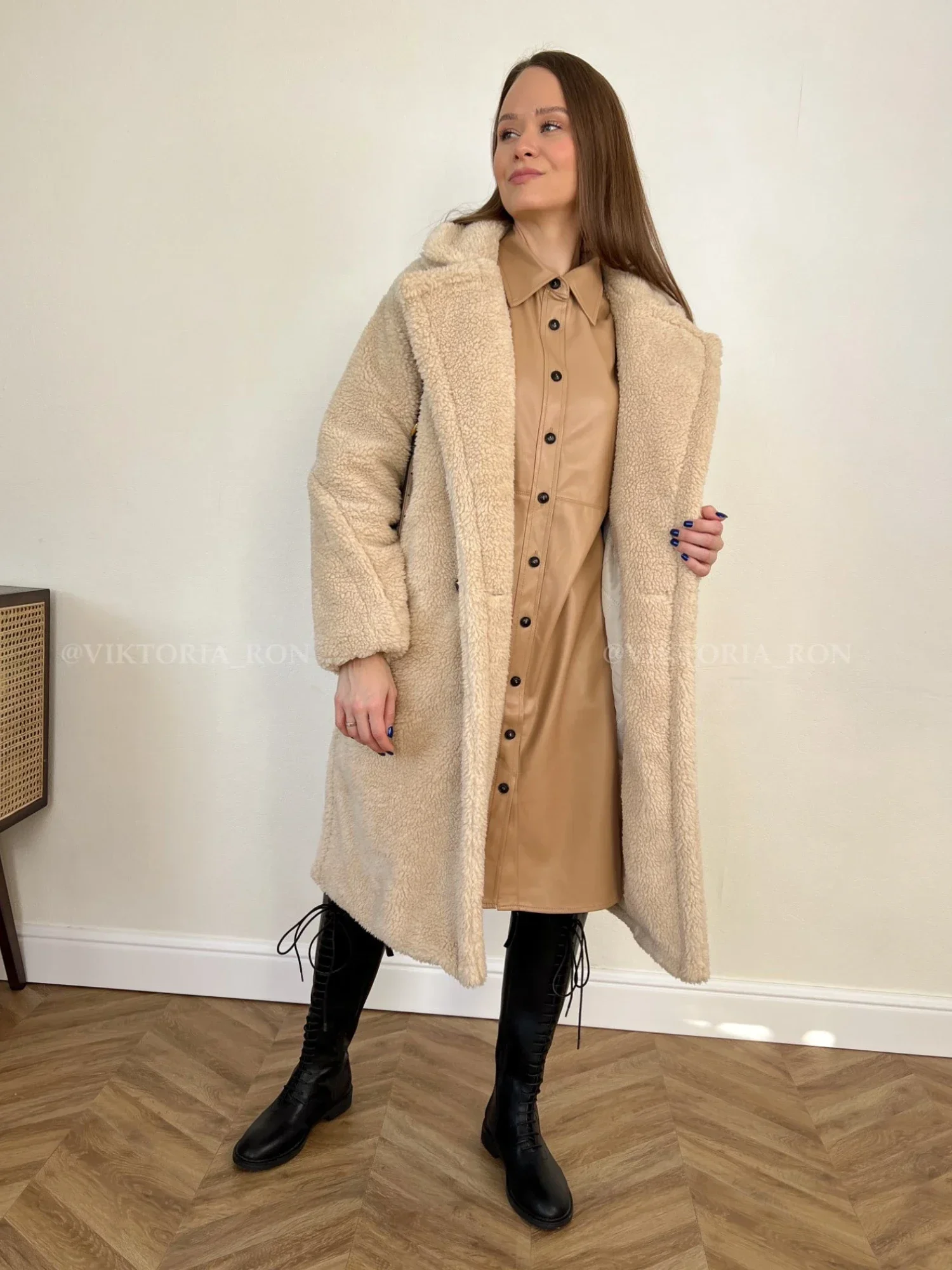 Long Teddy Bear Jacket Coat Women\'s Winter 2022 Thickened Warm Oversized Chunky Jacket Coat Women\'s Faux Lamb Fleece Fur Coat