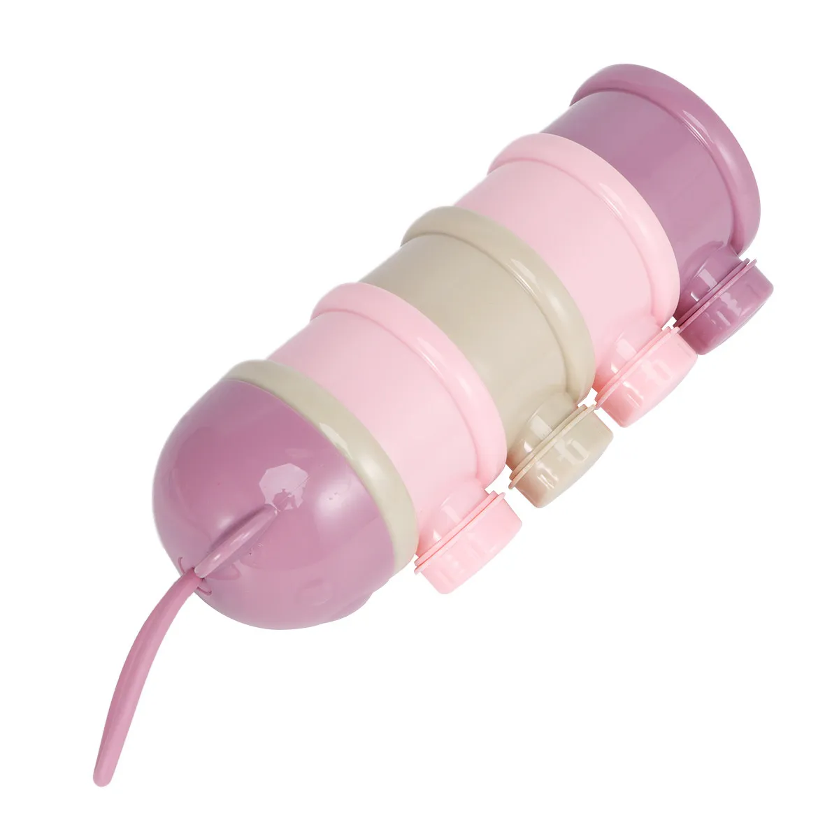 

Infant Milk Powder Box Portable 4 Layers Large Capacity Baby Food Container Formula Milk Powder Storage Container Baby Feeding