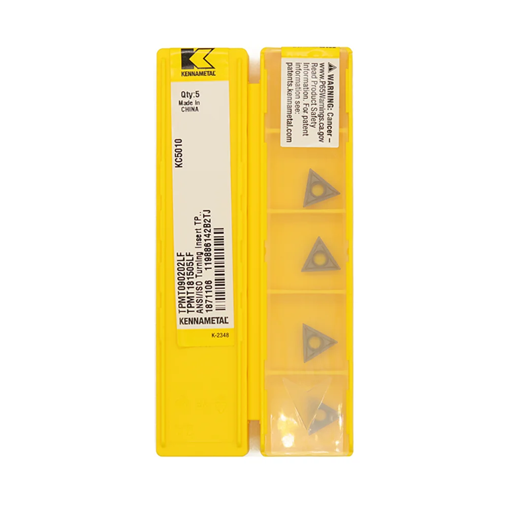 

Kennametal Original TPMT TPMT090202LF KC5010 TPMT090204LF KC5010 Turning Insert