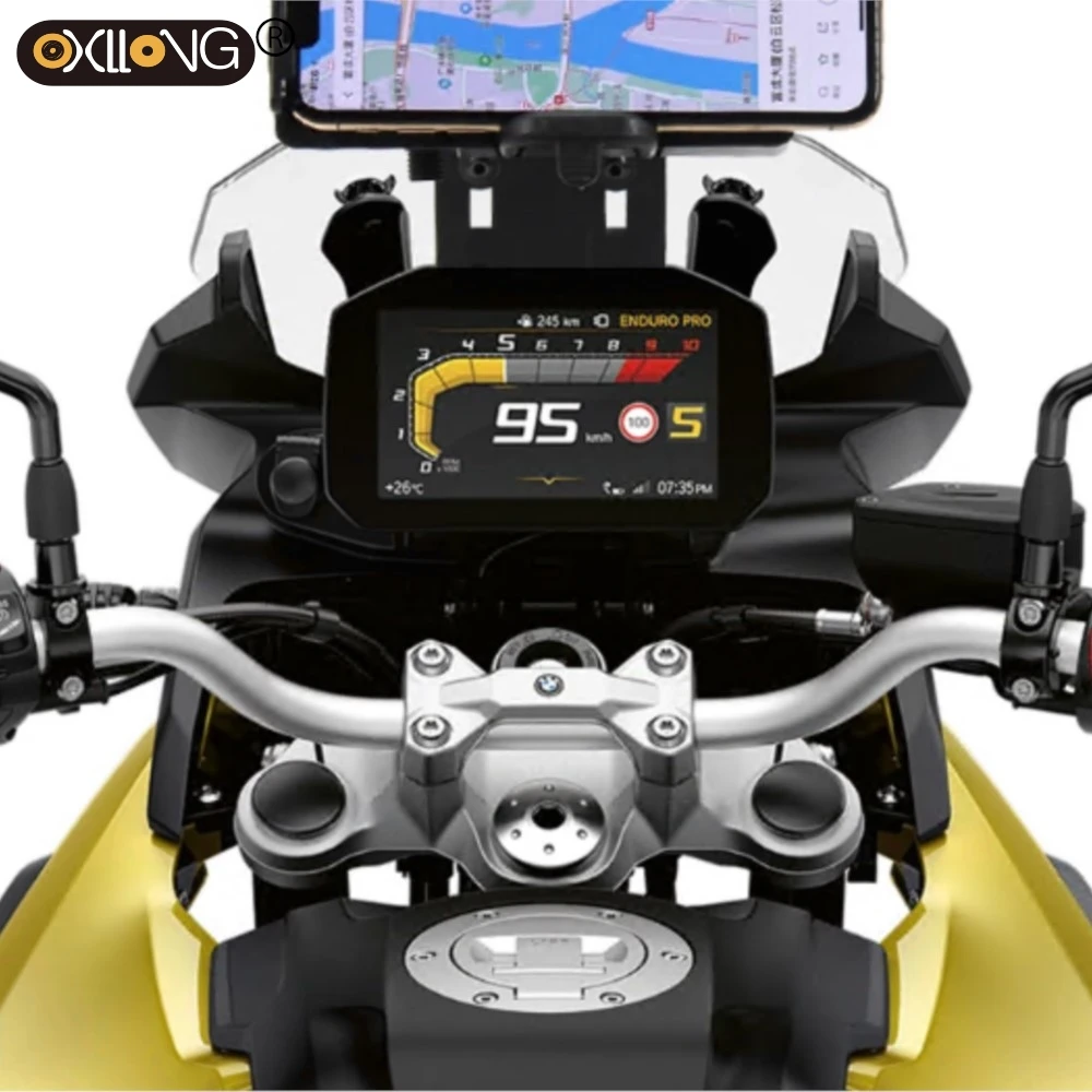 

For BMW F850GS F750GS F850 GS ADVENTURE 2018 2019 2020 Motorcycle Accessorie GPS Phone Holder Stand Navigation Extension Bracket