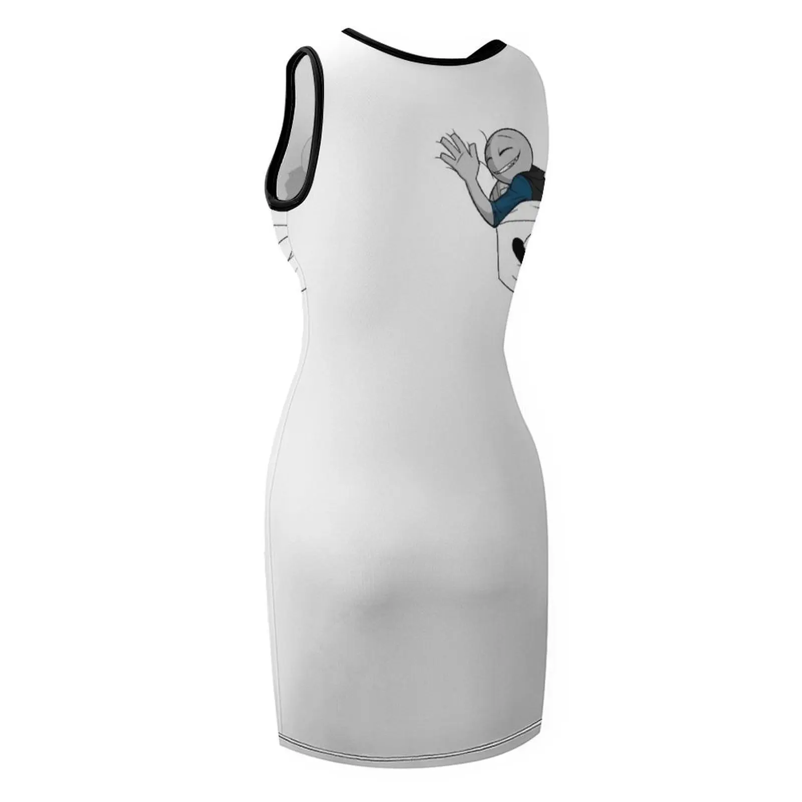 彼氏のポケット付きノースリーブサンドレス、イブニングドレス、レディースドレス、プロム用ドレス