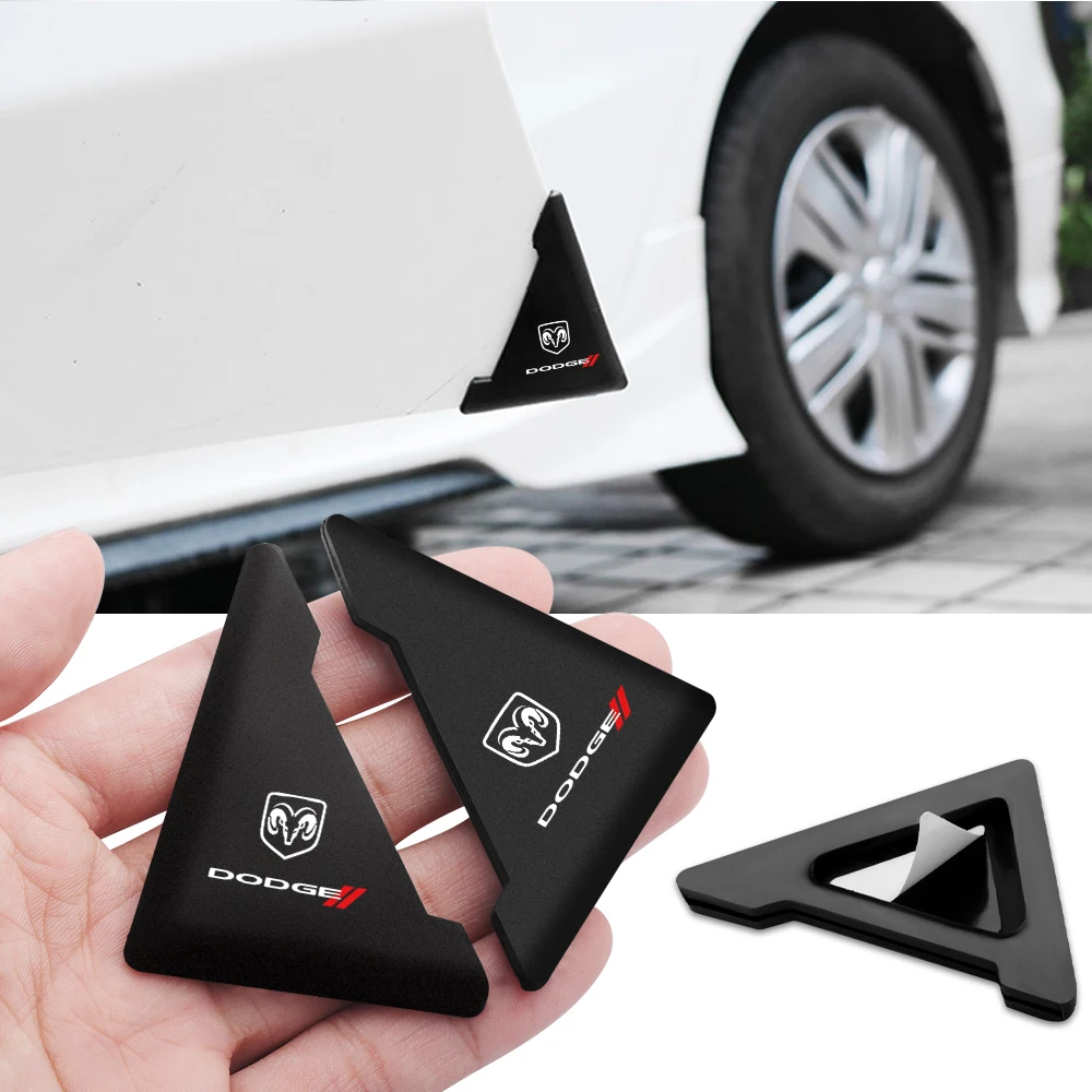 Capa protetora de canto para porta de carro, silicone, acessórios para dodge durango calibre dakota neon sxt nitro ram avenger dardo srt shadow