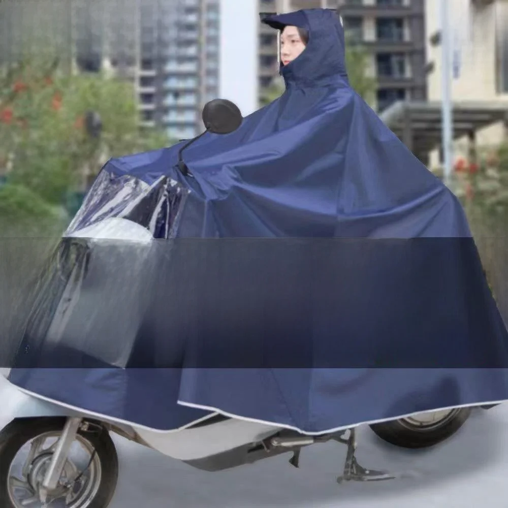 

Thickened Raincoat Vehicle Rain Poncho Full Body Motorcycle Single Double Rider Men Women Cycling Waterproof