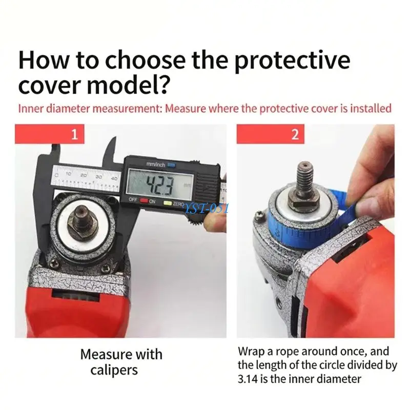 

E15A Grinder Disc Wheel Protective Cover Wheel Safety Guard Easy to Installation