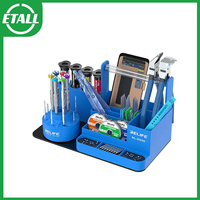 Multifunctional Rotary Storage Holder for Phone Repair RELIFE RL-001H Screwdriver Tweezers Tin Wire Classified Storage Box