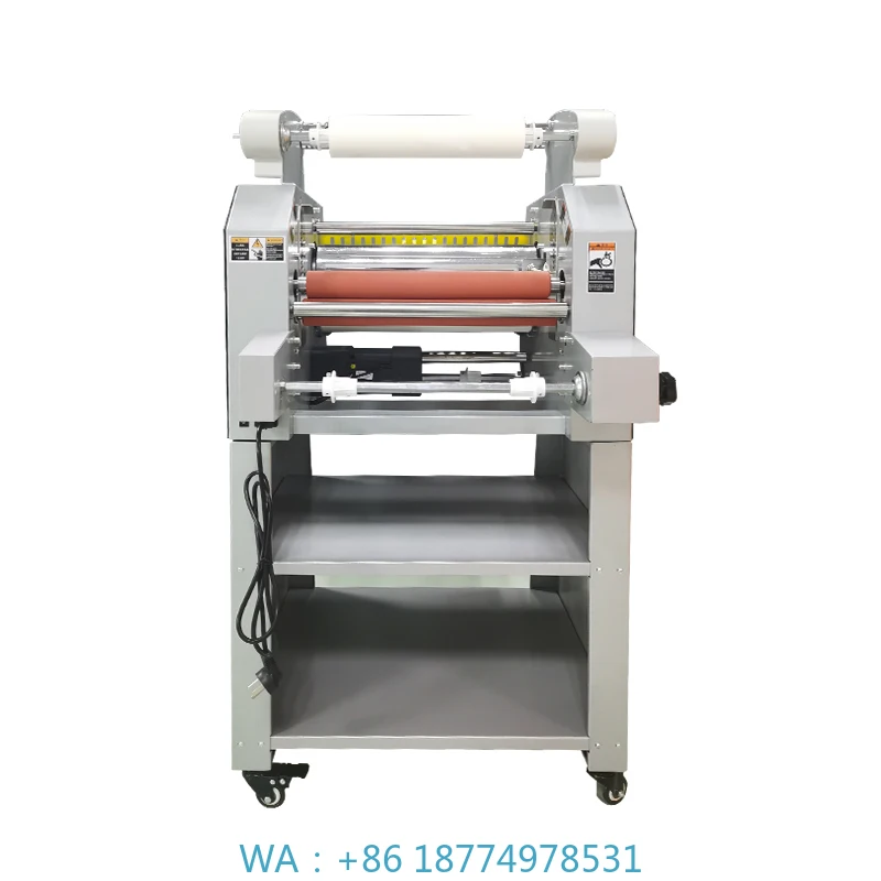 

Side Automatic Roll Laminating Thermal Lamination MachineHigh Quality 350Mm Double
