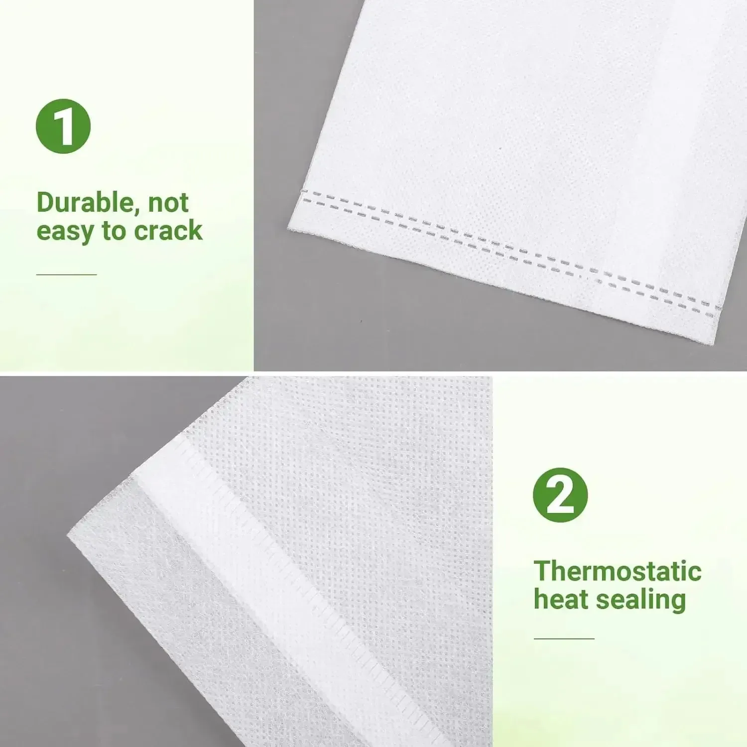 breathable water permeable non woven fabric plant grow bags, seed starting planter bags for vegetables flowers seedlings garden