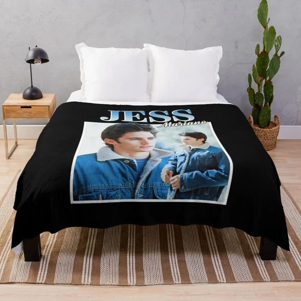 Jess Mariano 90's Vintage Throw Blanket Tourist For Baby Blankets Sofas Of Decoration anime Blankets