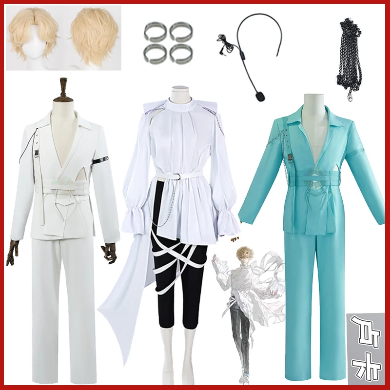 

Anime Idol Luka R7 Cosplay Costume Alien Stage Round 7 Luka Waist Cutout Blink Gone Suits Party Comic Con Carnival Adult Clothes