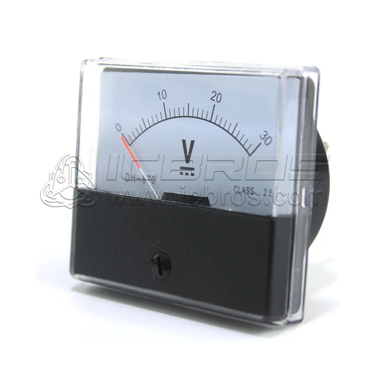Instrument DH-670 Pointer DC Voltmeter 5V 10V 15V 20V 30V 50V 100V