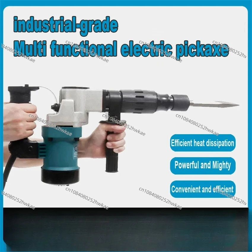 

Electric Pickaxe High-power Concrete Hand-held Power Tool Wall Pickaxe Electric Hammer Dual-purpose Impact Electric