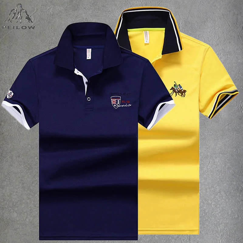 Polo de negocios bordado para hombre, ropa de calle de lujo, camiseta de manga corta con solapa informal de verano, Polo de Golf y tenis