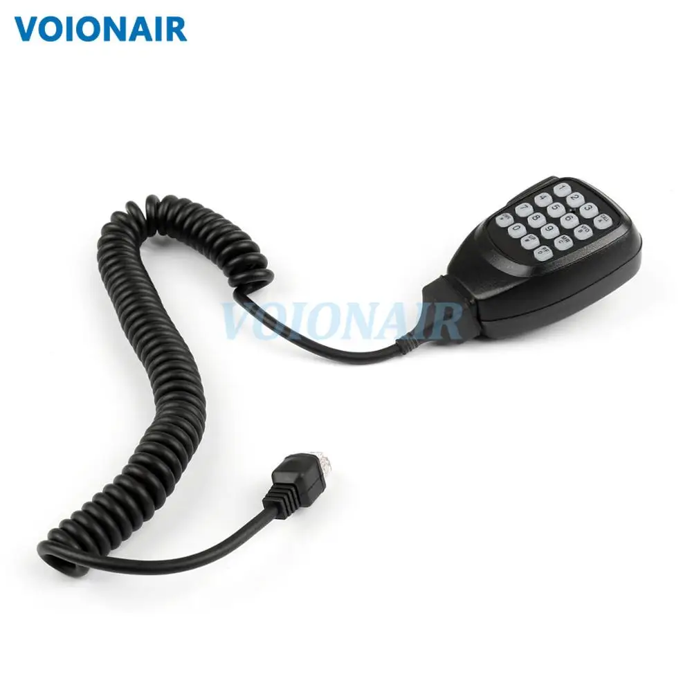 VOIONAIR 5pcs DTMF Speaker Microphone For Kenwood TM-271A TM-281A TM471A TM-D710A TK 980 868G 880 850 830 808 Radio KMC-32