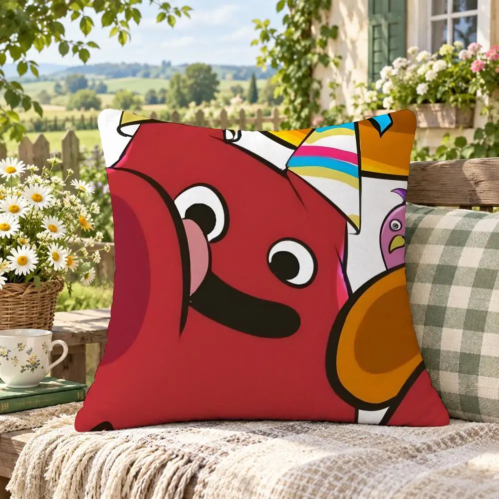 Game Adventure G-Garten of Banban Cushion Cover Short Plush  throw pillow Anti-Mite Sofa Bedroom Den Car Dorm Decor Gifts