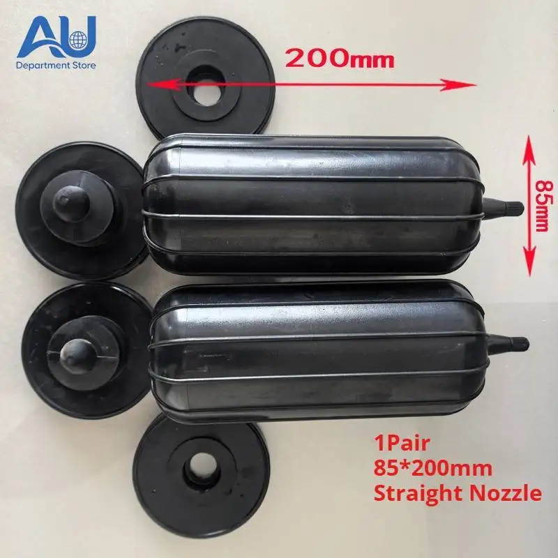 85200mm Straight Car Rear Suspension Spring Airbag Noise Reduction for Sedan SUV Off-Road Vehicles Automobile Air Shock Absorber