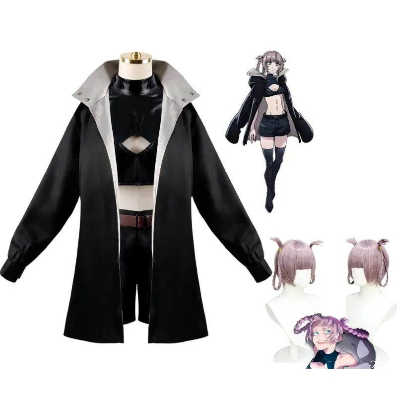 qq38Anime CALL OF THE NIGHT Kō Nanakusa Nazuna Yamori K Campus Vampire Love Cosplay Costumes Halloween Role Play Wig Suit