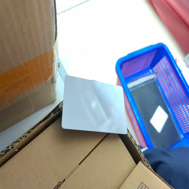 

10pcs High Glossy Blank PVC Business Card Design Logo Name Thank You ID Card Waterproof and Double Sided Printing NOT NFC Cards