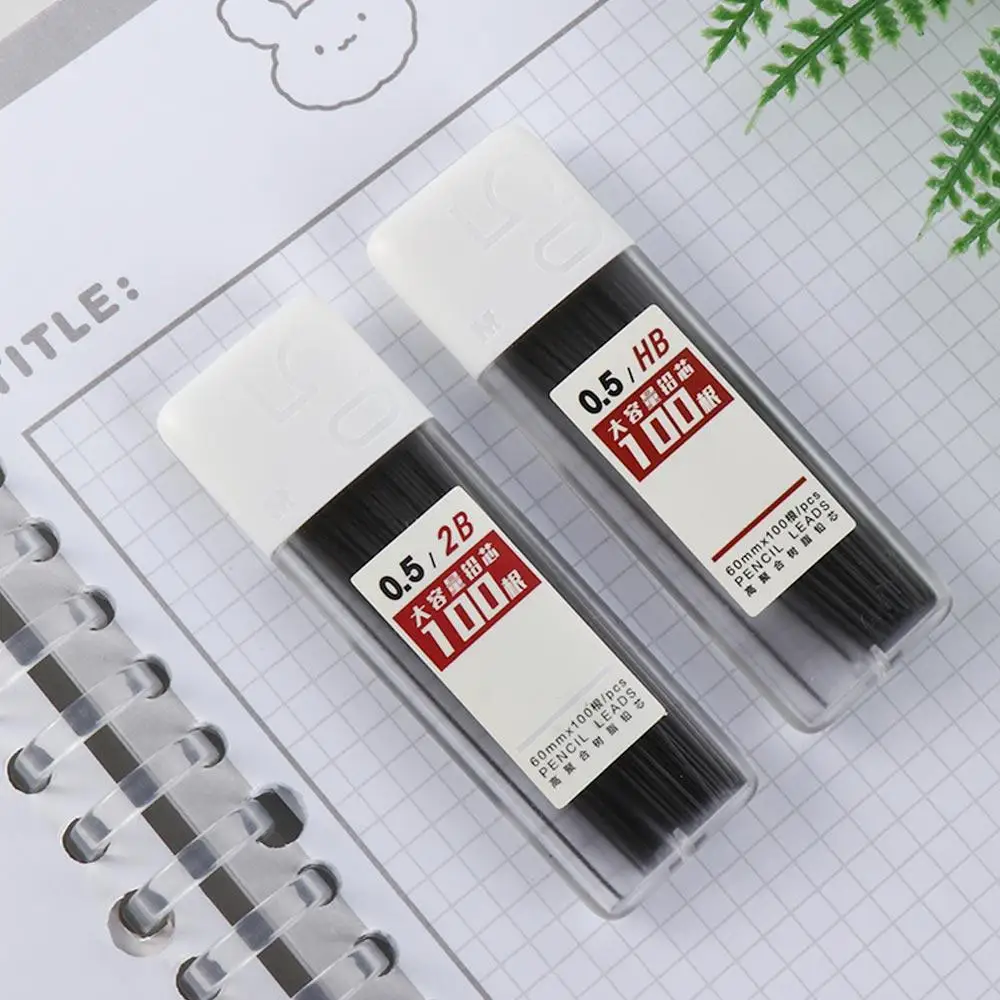 

School Supplies 2B/HB Writing Art Sketch 0.5/0.7mm Automatic Pencil Core Pencil Core Refill Pencil Rod Mechanical Pencil Leads