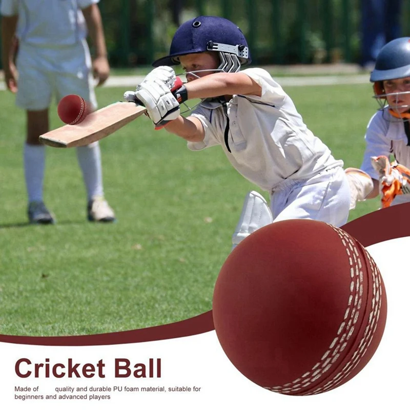 Sports Cricket, Training Cricket, Sports Wind Swing Rebound Spin Cricket, Elastic Decompression Ball