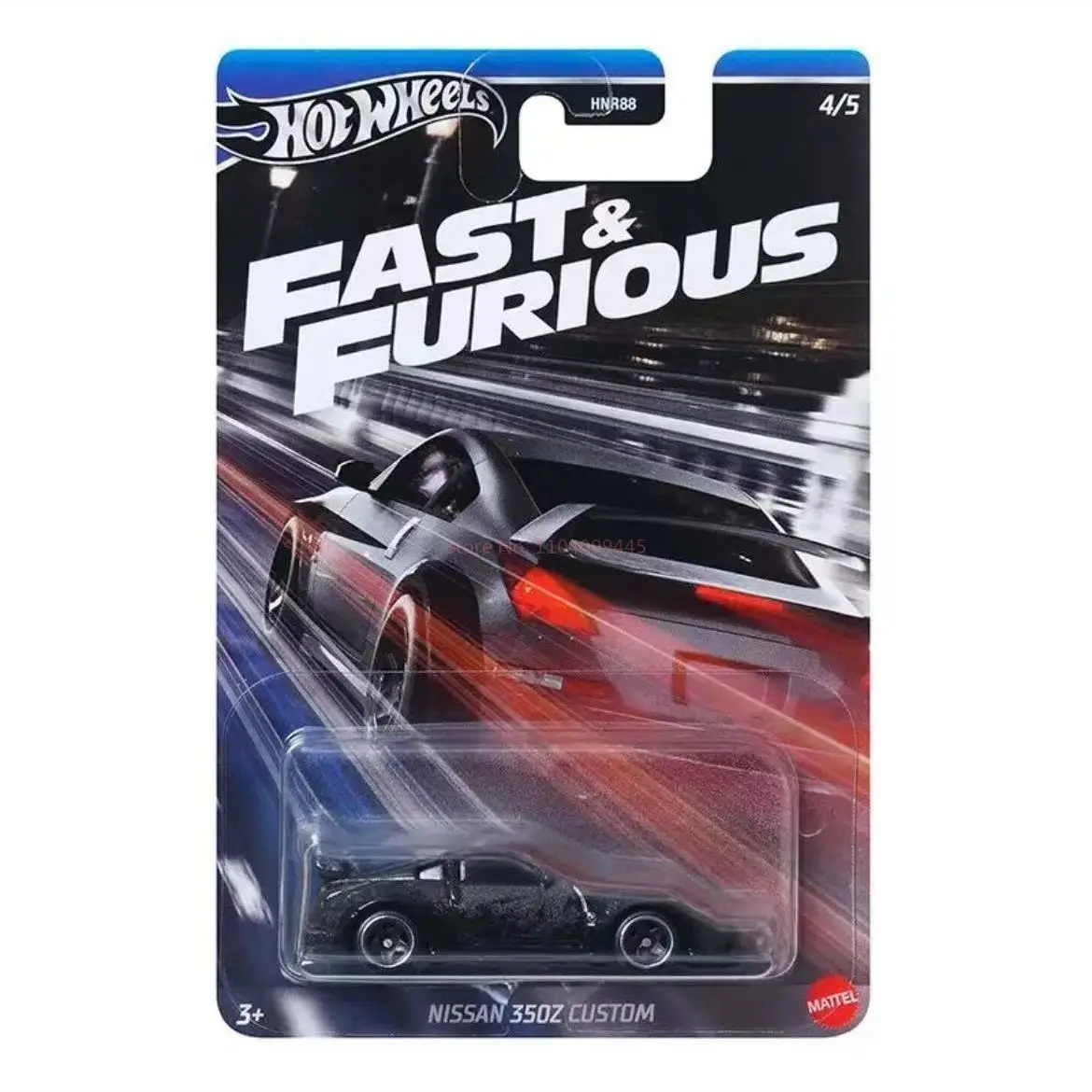 Originele Hot Wheels Cars 1966 CHEVY IMPALA NISSAN SKYLINE GT-R (BCNR33) NISSAN 350Z CUSTOM 1/64 gegoten model speelgoedvoertuigen HNR88